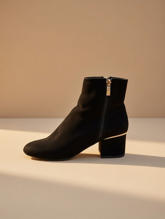 DKNY womens Kylah Heeled Bootie With Side ZippersFashion Boot