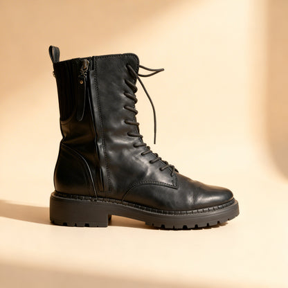 Steve Madden Lace-up ankle boots - black