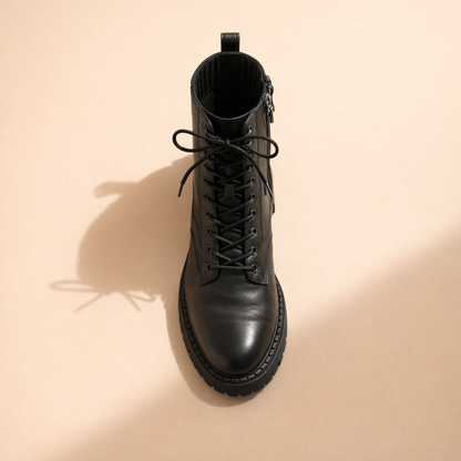 Steve Madden Lace-up ankle boots - black