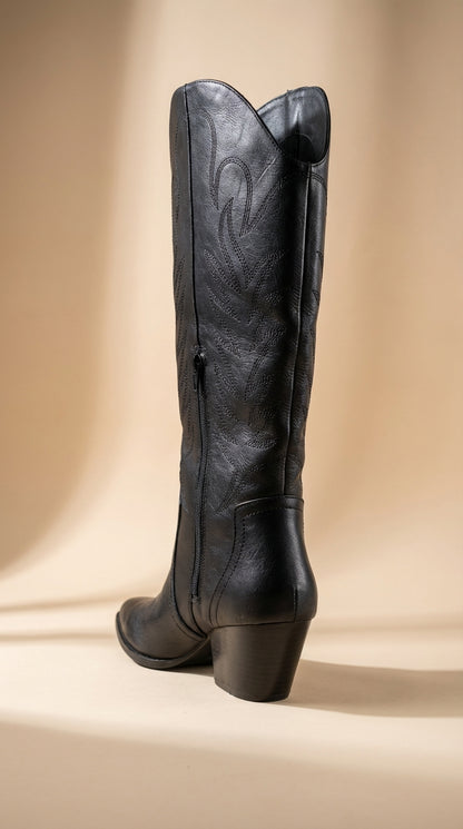 Bronco Western Knee High Boots