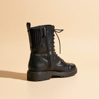 Steve Madden Lace-up ankle boots - black