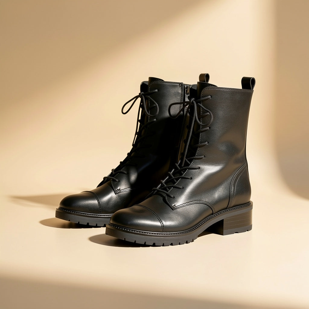 Steve Madden Lace-up ankle boots - black