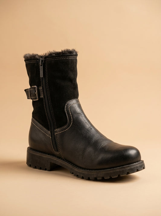 Hunter Canna mid boots in black