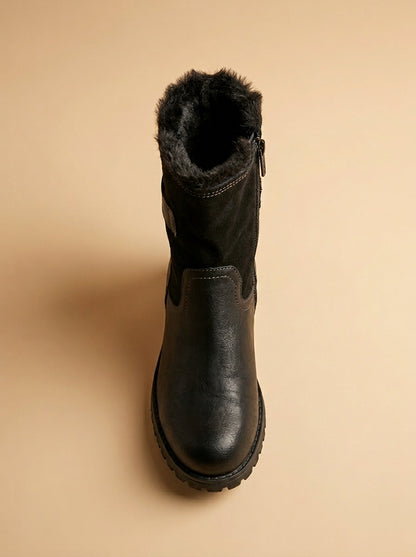 Hunter Canna mid boots in black