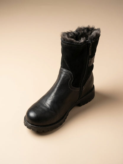 Hunter Canna mid boots in black