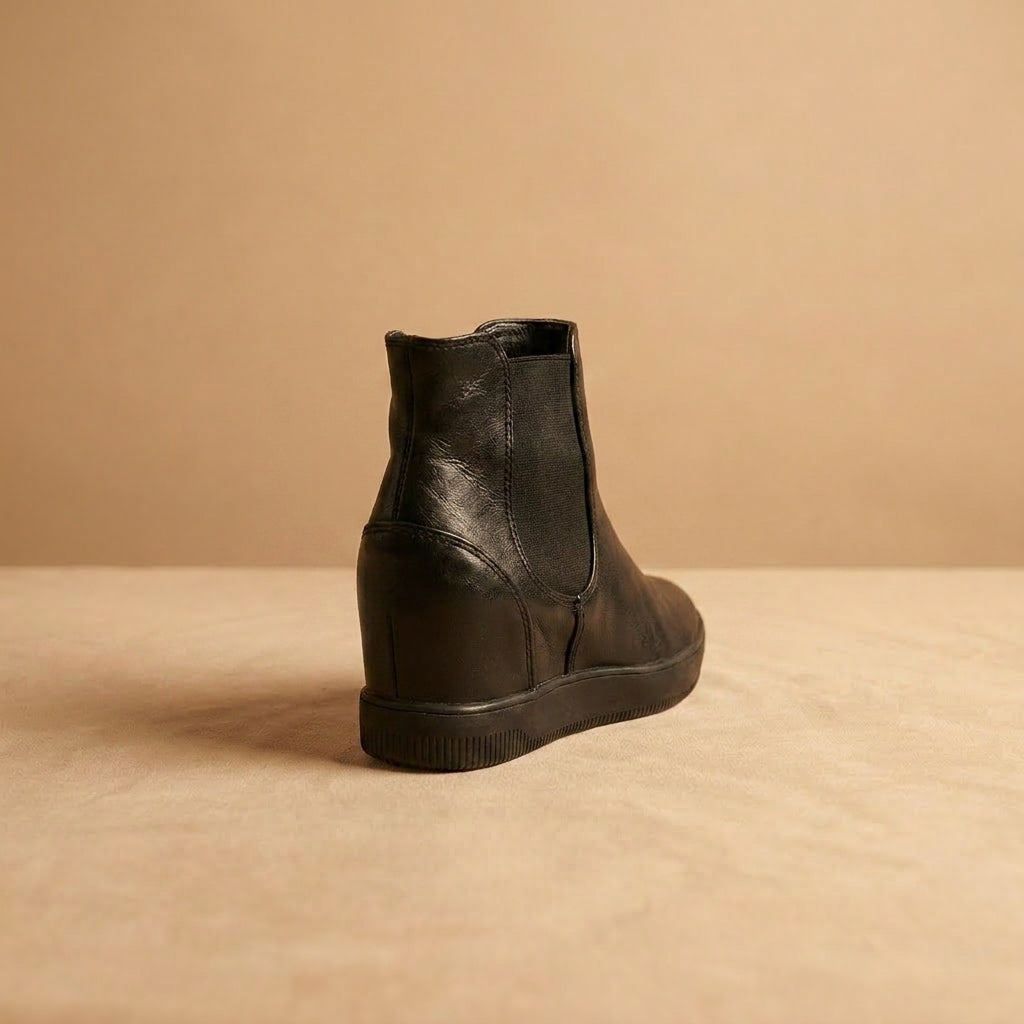 black Jenny Fairy ankle boots