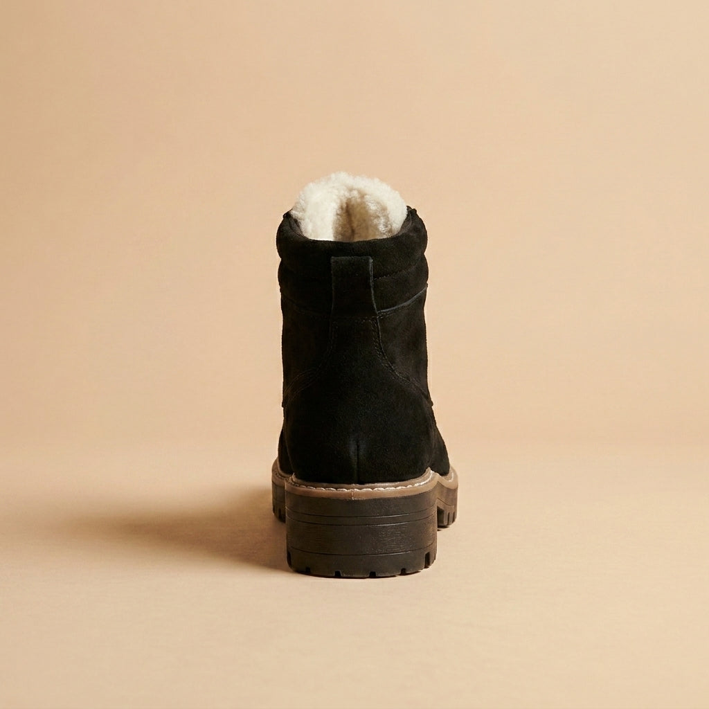 Time And True Black Boots Memory Foam