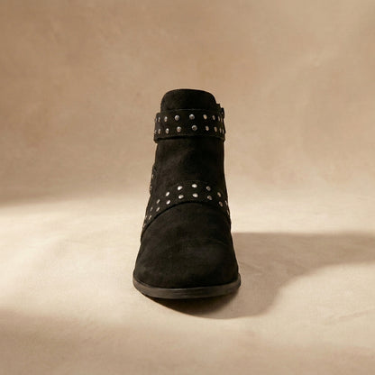 Pier One black suede ankle boots