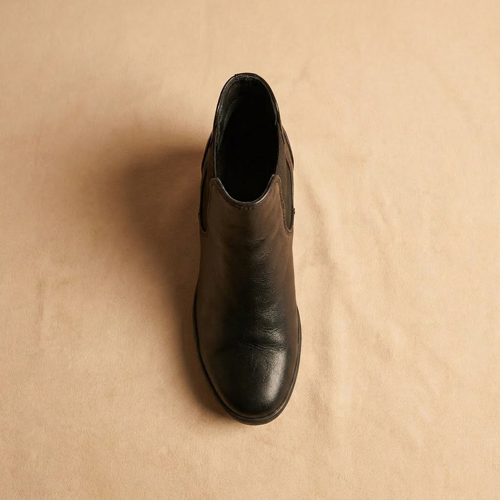 black Jenny Fairy ankle boots