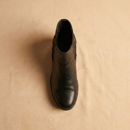 black Jenny Fairy ankle boots