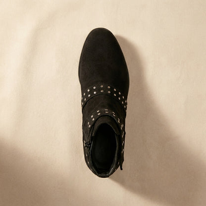 Pier One black suede ankle boots