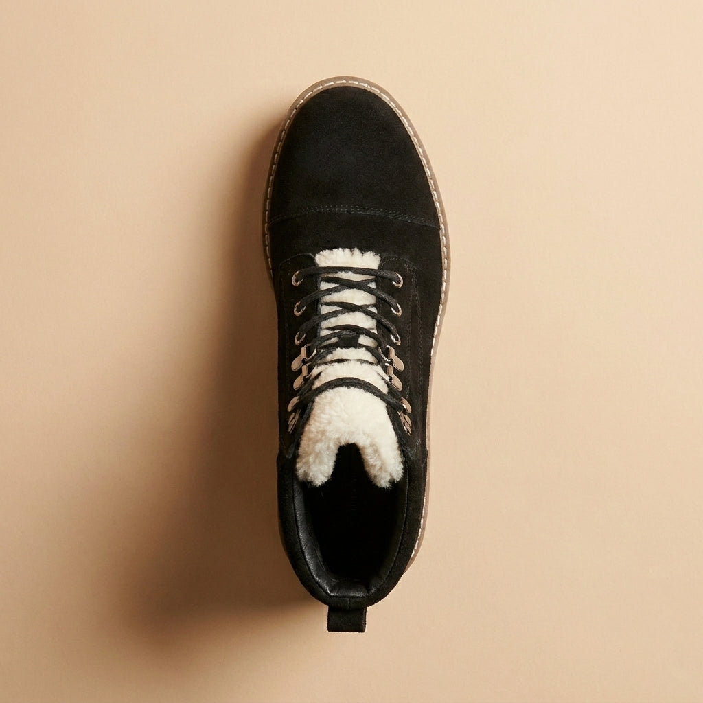 Time And True Black Boots Memory Foam