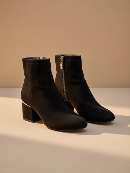 DKNY womens Kylah Heeled Bootie With Side ZippersFashion Boot